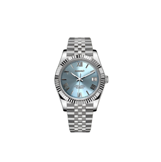 DeJustLuxe Roman Dial Ice Blue